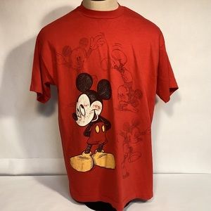 Mickey Mouse vintage T-shirt single stitch mens size XL